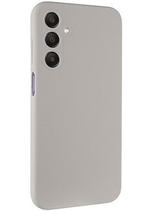 Чохол tpu getman liquid silk full camera для samsung galaxy a37 5g сірий / lavender