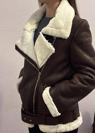 Дубленка, косуха из эко меха.