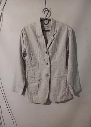 Лляний піджак розмір s