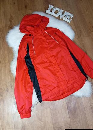 Червона жіноча вітровка вітрівка розмір s