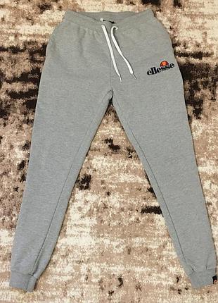 🔥 жіночі штани ellesse – сірі, розмір s