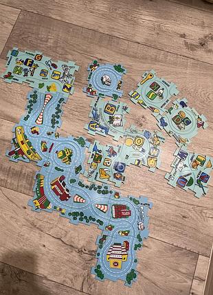 Трек пазл для машин