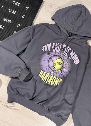 Худи с принтом h&amp;m