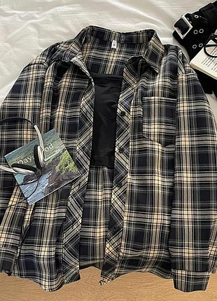 Сорочка в клітинку