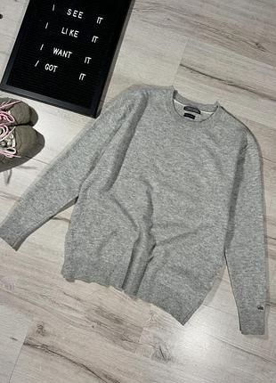 Шерстяной свитер с кашемиром tommy hilfiger