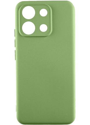 Чехол silicone cover ummi lakshmi full camera (aa) для xiaomi redmi 13 4g / poco m6 4g зеленый / pistachio