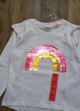 Реглан кофта лонгслив на девочку 9