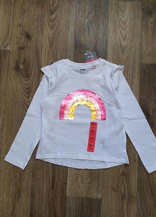 Реглан кофта лонгслив на девочку 6
