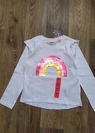 Реглан кофта лонгслив на девочку 7