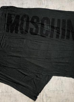 Moschino шарф палантин имлия