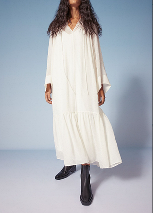 Шикарне шифонове максі плаття h&m