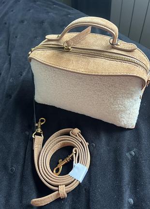 Стильна сумка міні зара натуральна