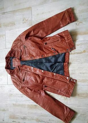 Кожаная куртка zero 6