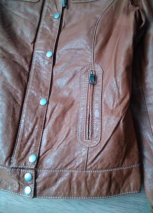 Кожаная куртка zero 8