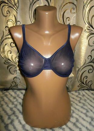 Прозрачный бюстгальтер из сеточки 34d 75d marks &amp; spencer