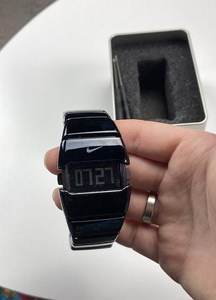 Часы nike d-line чорні годинник найк  новий y2k чорний