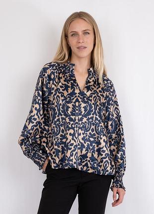 Атласна блуза neo noir