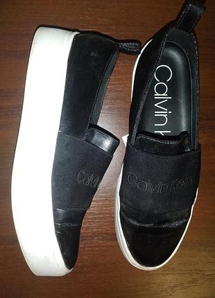 Kalvin klein слипоны р.36 (ст. 23 см)
