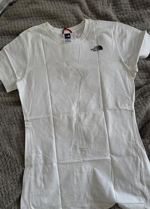 Футболка біла жіноча тнф tnf the north face