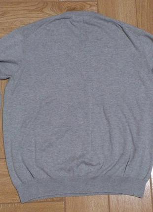 Джемпер чоловічий бавовняний сірий кофта светр світшот світшот светр lyle & scott р. xl🇨🇳3 фото