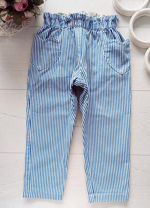 4 года, рост 104 свободные брюки для девочки mini boden (мины боден) артикул 26181