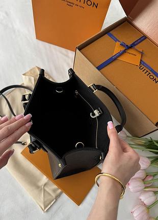 Louis vuitton onthego pm black 3