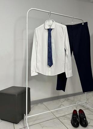 Галстук шелковый m zara 7 см