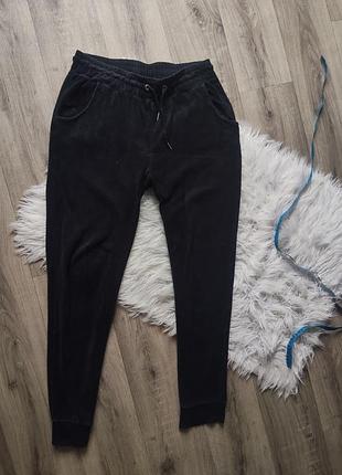 Крутые велюровые брюки размер 12 (м)