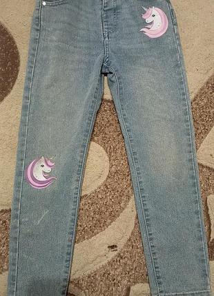 Джинсы на девочку