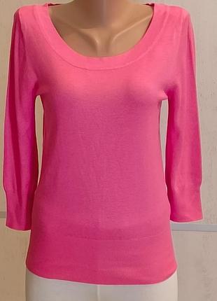 Джемпер рожевий з рукавом 3/4