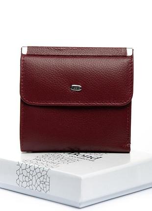 Podium кошелек bright женский кожа dr. bond ws-33 wine red