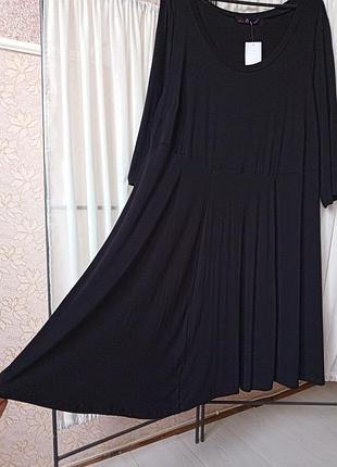 Красиве чорне натуральне плаття e. 5