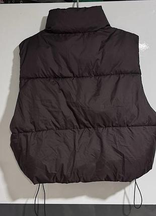 Безрукавка шоколадного кольору 2