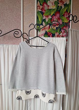 Стильна комбінована кофта new look pembridge & rose.