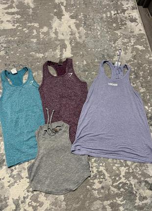 Жіночий спортивний лот майки gymshark