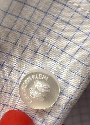 Сорочка чоловіча в клітинку calvin klein sm 4