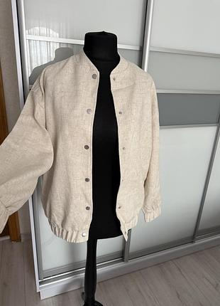 Бомбер з льоном