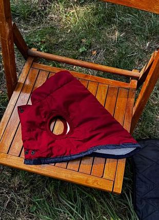 Курточка накидка для собачки тепла