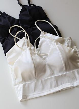 Жіночий бра без кісточок на широкій резинці