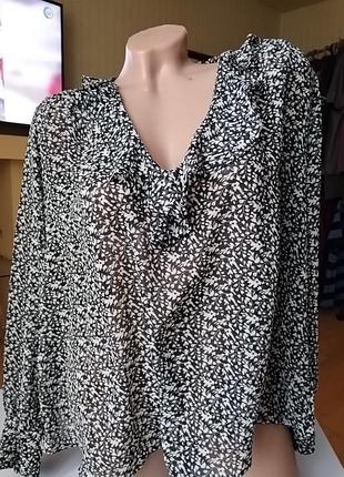 Блуза шифонова від mango розмір універсальний s-l