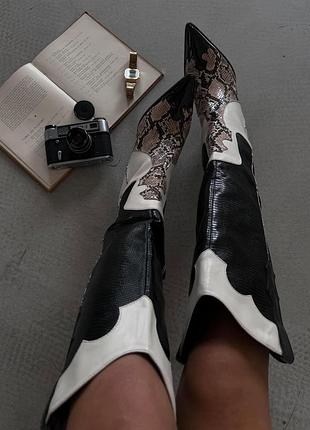 Стильні козаки 38 (24,5 см), преміум-якість, як нові