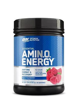 Предтренировочный комплекс optimum nutrition essential amino energy, 585 грамм - ежевика