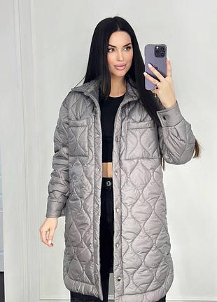 Демисезонная стеганая куртка