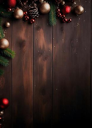 Новорічний вініловий фотофон для предметної зйомки № 996-ny