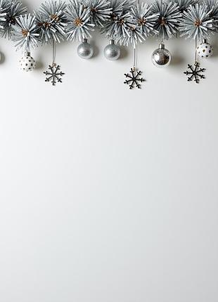 Новорічний вініловий фотофон для предметної зйомки № 955