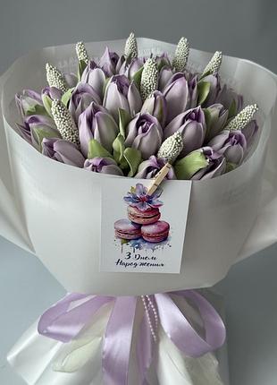 Зефирный букетик. натуральные ингредиенты. подарите близким, будет вау эффект от вашего подарочка!