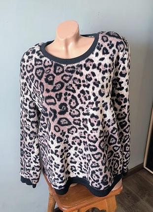 Кофта плюшева домашня на л