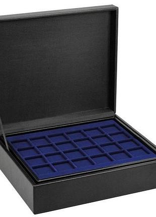 Кожаная кассета с планшетами для монет safe nova deluxe