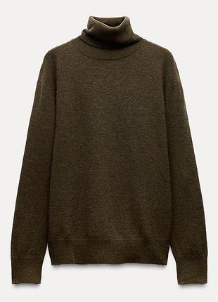 Zara свитер шерстяной