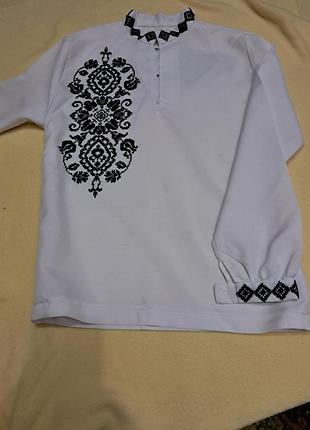 Сорочка вишита бісером